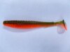 Fishup_U-Shad 4" 8Pcs. 205 - Watermelon/Flo Orange