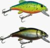 Frenetic Wobbler “Flipper", 7,5cm, ARANY/FEKETE