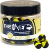 The One Pop Up Honey&Halibut 10-12 mm Black - Yellow