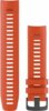 Garmin Óraszíj Instinct tűzpiros szilikon, fekete csat Instinct