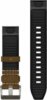 Garmin Óraszíj 22 mm bőr/FKM hibrid, tundra/fekete (QuickFit), MARQ (Gen 2)