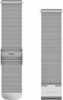 Garmin Óraszíj 20 mm ezüst fém, Milanese, ezüst csat (Quick Release) Vivomove 3 125-197mm