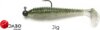 Keitech Swing Impact FAT 5.8" 424 Lime Chartreuse (4 db/csomag)