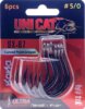 UNI CAT SX-67 Curved Point harcsázó Gripper méret 5/0 / 6db