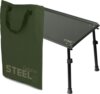 Sátorasztal Delphin STEELS L 47x30cm
