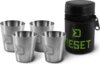 Rozsdamentes acél pohár készlet Delphin RESET 4in1 (4x30ml)