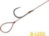 Kötött horog Delphin Proxi Loop / 6db (12cm / 0,10mm / BARB #6)