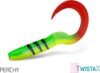 Gumihal Delphin TwistaX Eeltail UVs / 5db (15cm/CANDY)