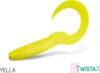 Gumihal Delphin TwistaX Eeltail UVs / 5db (15cm/CANDY)