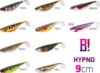 Delphin BOMB! Gumihal HYPNO / 3db (9cm/3D HYBRID)