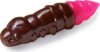 FISHUP Pupa 1.2" (10pcs.), #139 - Earthworm/Hot Pink