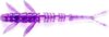 FISHUP Flit 4" (7pcs.), #014 - Violet/Blue