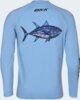 BKK LONG SLEEVE PERFORMANCE SHIRT - TUNA - LIGHT BLUE S