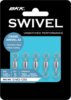 BKK Crane Swivel-62 (Stainless Steel, Black) 2# 7db/csomag