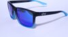 Top Mix Polarizált lebegő kék napszemüveg, tokkal