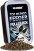 HALDORÁDÓ Top Method Feeder Pellet Box - WHITE CARP