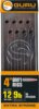 GURU QM1 Speed Stop Ready Rigs 4" 10cm - 12 QM1 - 9lb/0,22mm