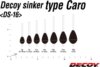 Ólom Decoy Ds-16 Sinker Type Caro 11g