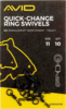 Avid Carp QUICK CHANGE RING SWIVEL - SIZE 11