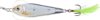 Livetarget Flutter Shad Jigging Spoon Glow/Pearl 55 mm 14 G