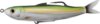 Livetarget Shiner Walking Bait Metallic Lemon Lime 115 mm 14 G