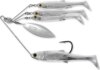 Livetarget Minnow Spinner Rig Pearl White/Silver Small 11 G