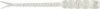 Mustad Aji Hellgramite 2" Clear Luminous Silver Glitter 12db/csomag