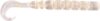 Mustad Aji Curly Tail 2.5" Clear Rainbow Glitter 12db/csomag