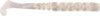 Mustad Aji Paddle Tail 2" Clear Luminous Silver Glitter 12db/csomag