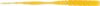 Mustad Aji Straight Tail 3" Orange Luminous 12db/csomag