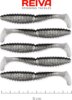 Reiva Zander Power Shad 8cm 5db/cs (Flash Bleak)