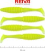 Reiva Zander Power Shad 10cm 4db/cs (Flash Lemonade)