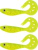 Nevis Twister Shad Vantage 9cm 3db/cs (Flash Chartreuse)
