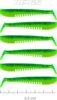 Nevis Impulse Shad 6.3cm 6db/cs (Poison green)