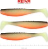 Reiva Flat Minnow shad 12,5cm 3db/cs (UV Roach)