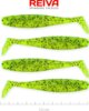 Reiva Flat Minnow shad 10cm 4db/cs (Poppy green)