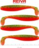 Reiva Flat Minnow shad 10cm 4db/cs (Crazy Tomato)