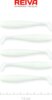 Reiva Flash Shad 7.5cm 5db/cs (Classic white)