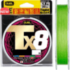 DUEL Tx8 200m 2.0/17,2kg/38lbs "Lima Green" színű