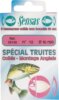 Sensas Előkötött horog Sp.Trout Strong Blue 60cm 4/0,20 6db