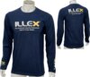 Póló Illex Long Sleeved Navy Blue XL