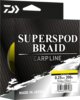 Daiwa Superspod Braid hi-vis yellow, 0.25mm, 14.40kg, 300m