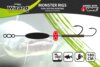 Wizard Monster River Upose Pro Double Monobraid Rig 20G 7/0+9/0 Round