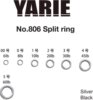 Yarie Jespa Kulcskarika Yarie 806 Split Ring Black 45Lb 4