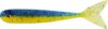 WESTIN MegaTeez V-Tail 5cm 1g Blue n' Yellow 4 db/csomag