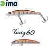 Ima Twing 60S 60mm 6.5g 004 Gold Yamame