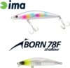 Ima Iborn 78F Shallow 78mm 8.5g 004 Chart Head Clear