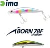 Ima Iborn 78F Shallow 78mm 8.5g 009geen Back Shiner
