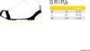 Csúszásgátlós lábszárvédő Delphin GRIPS (XL)