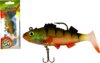 Wizard Swimbait Perch 3 Inch Yellow-Redtiger